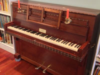 Bord upright after restoration