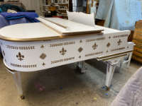 Fischer mahogany grand