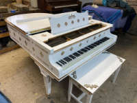 Fischer mahogany grand