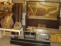 Armstrong player, before restoration