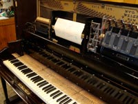 Restored Weser upright player